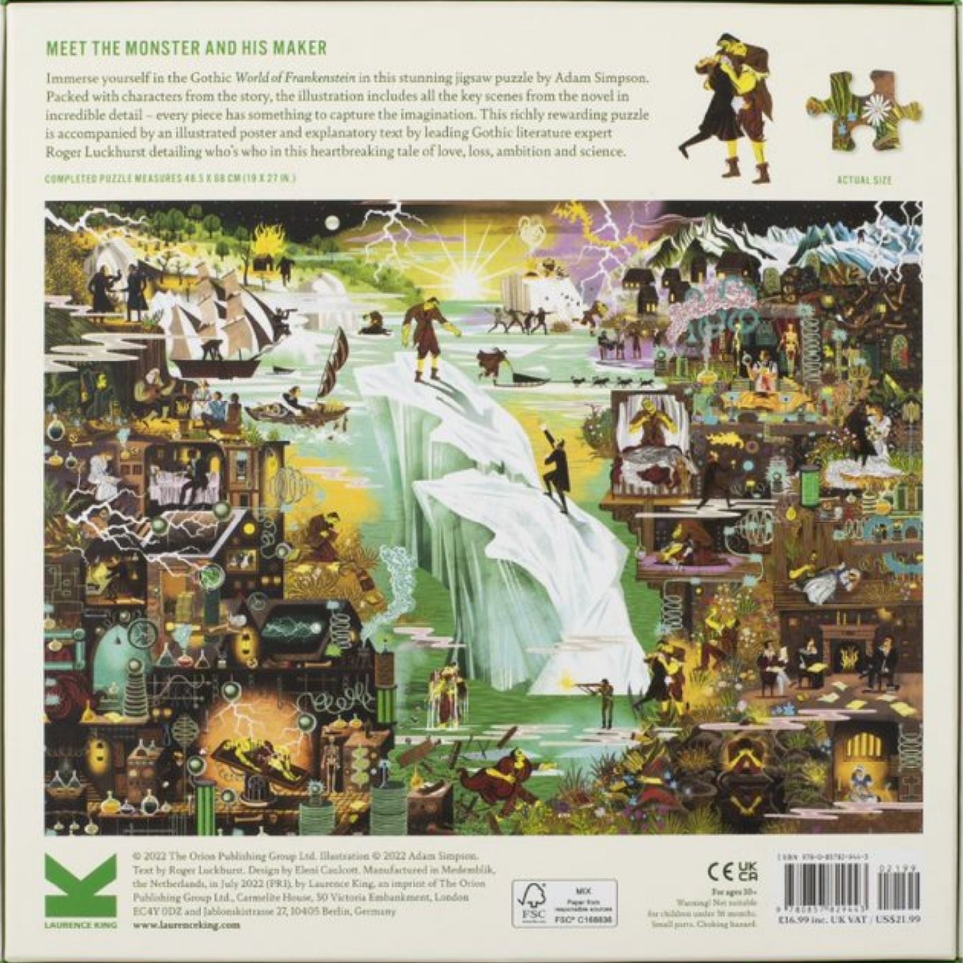 The World of Frankenstein — backcover