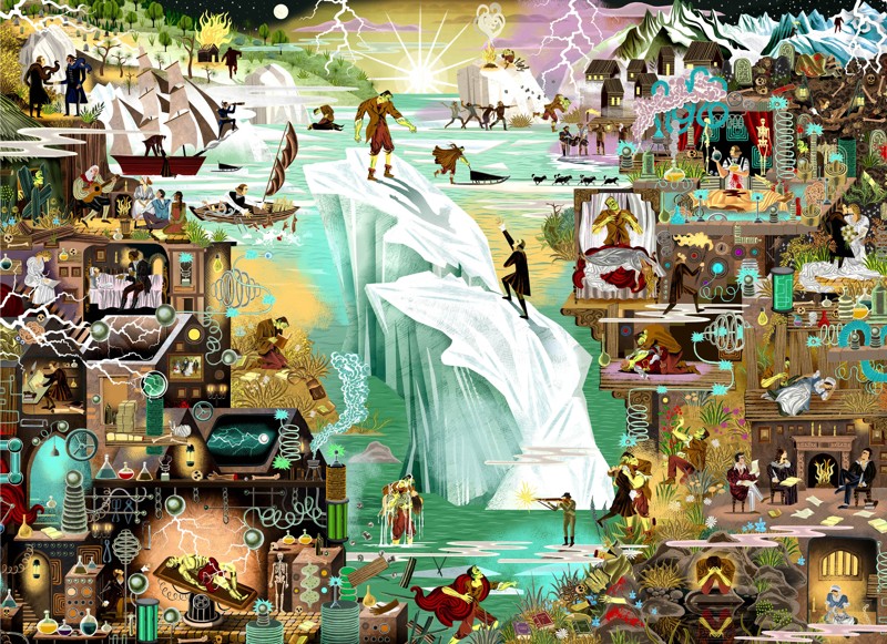 The World of Frankenstein — spread1