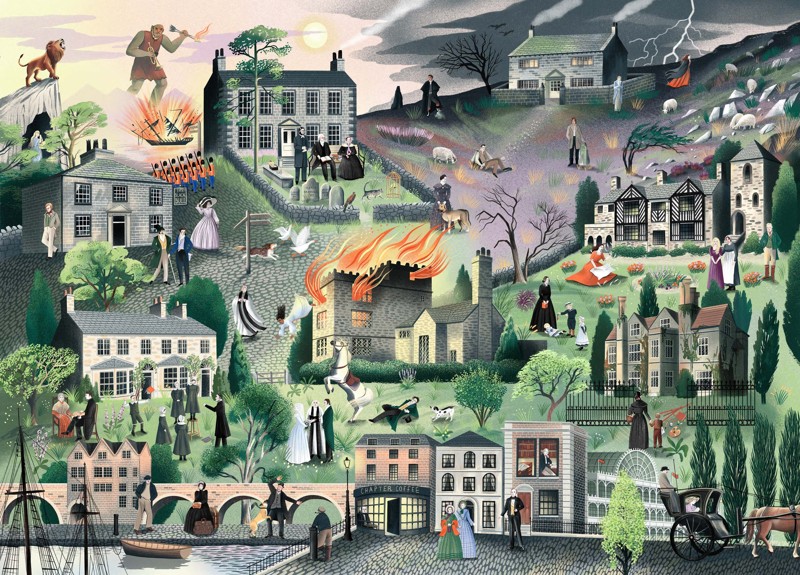 The World of the Brontës — spread1