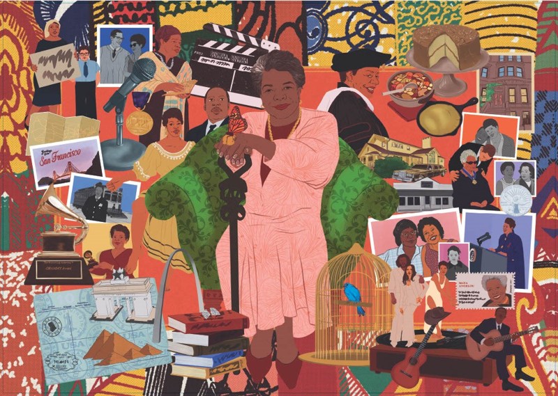 De wereld van Maya Angelou — spread1