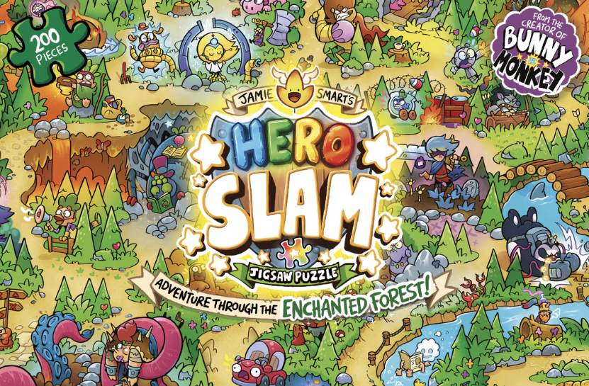 Jamie Smart's Hero Slam Puzzel cover
