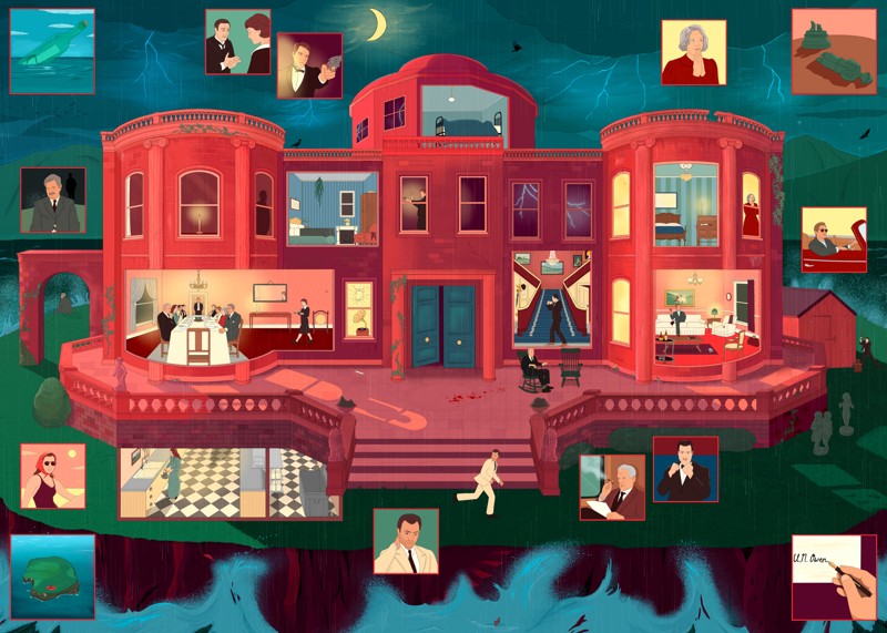 The World of Agatha Christie the Novels: En dan waren er geen — spread1
