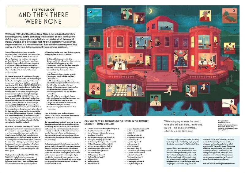The World of Agatha Christie the Novels: En dan waren er geen — spread2