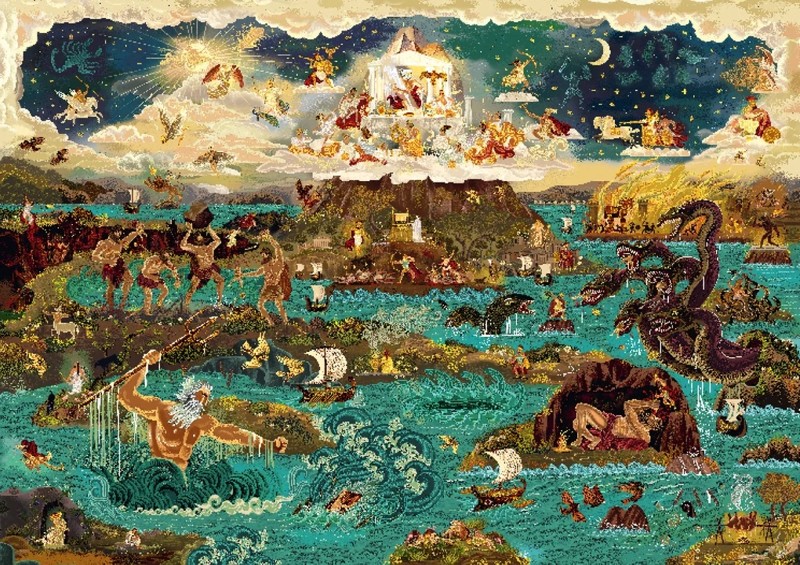 The World of the Odyssey & Other Greek Myths — spread2