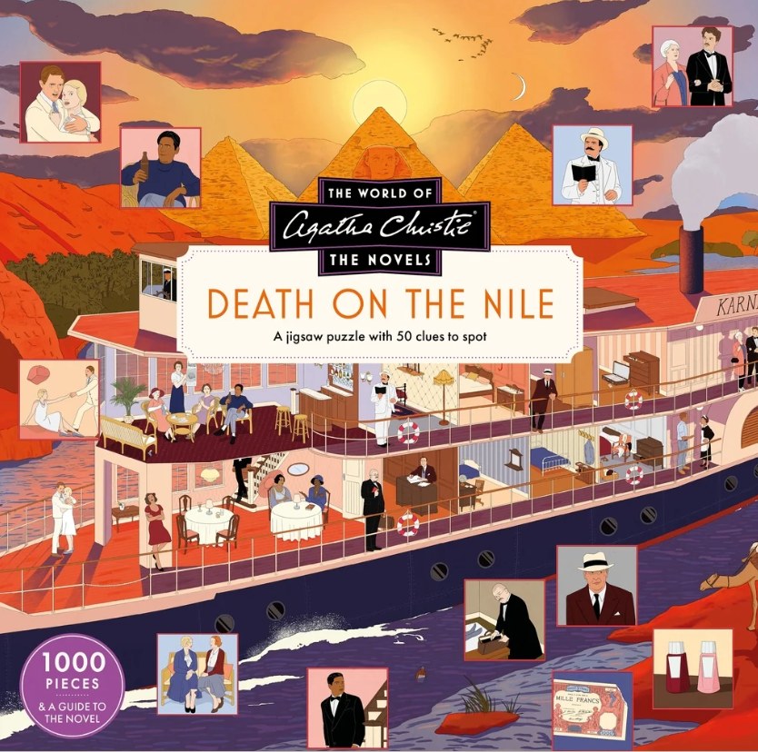 De wereld van Agatha Christie: Moord op de Nijl cover