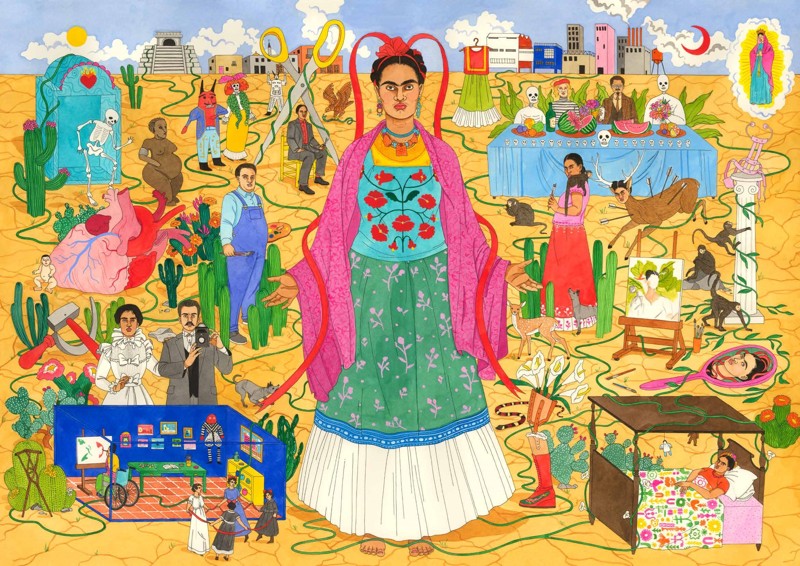 The World of Frida Kahlo — spread1