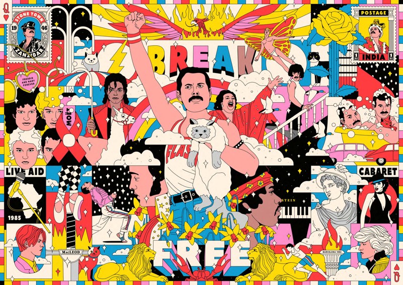 The World of Freddie Mercury — spread1