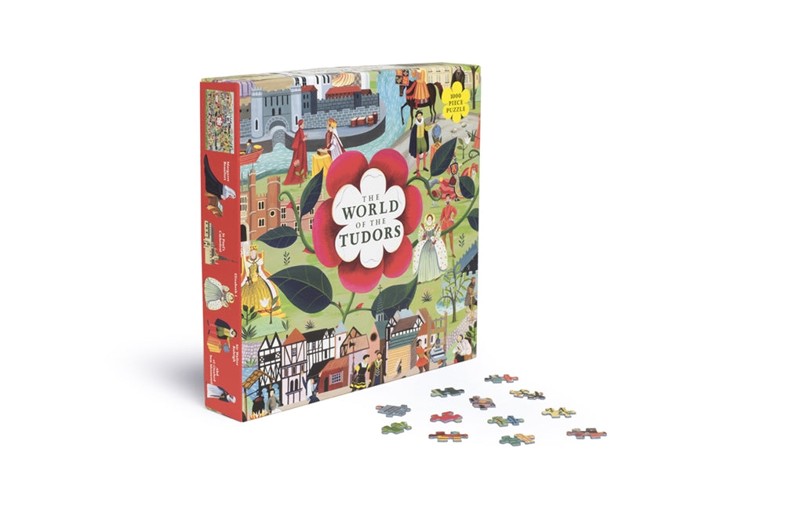 De wereld van de Tudors — 3dcover