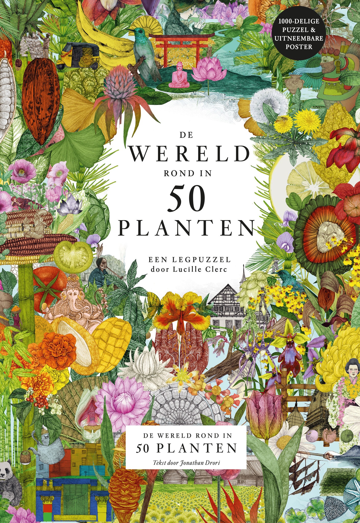 Rond de Wereld in 50 Planten cover