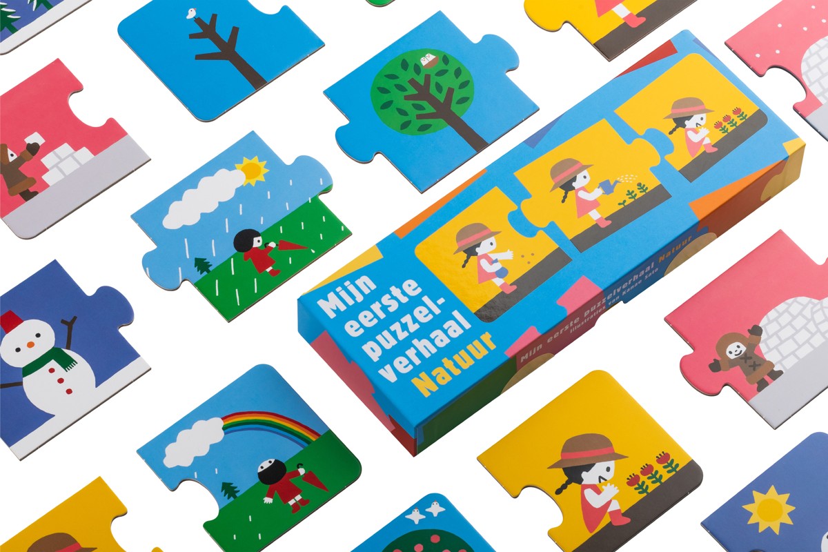 Mijn eerste puzzelverhaal natuur