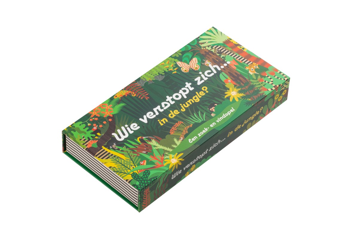 Wie Verstopt zich in de Jungle? cover