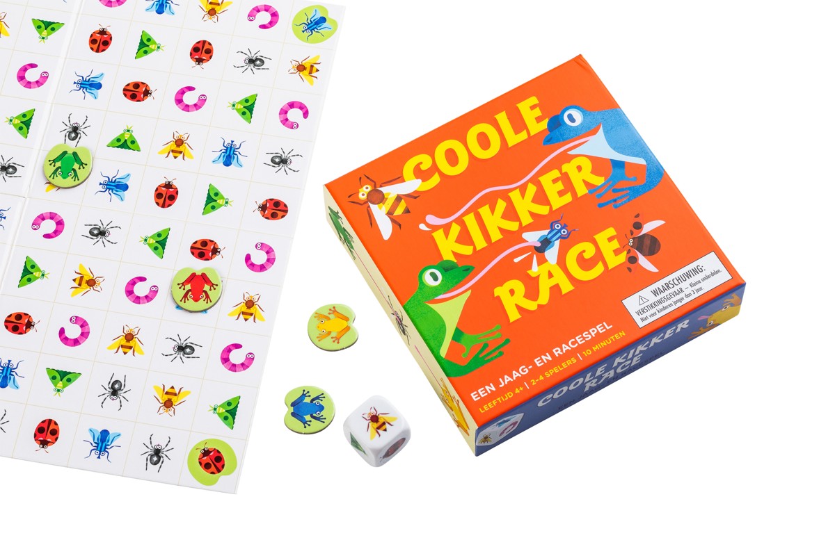 Coole kikker race