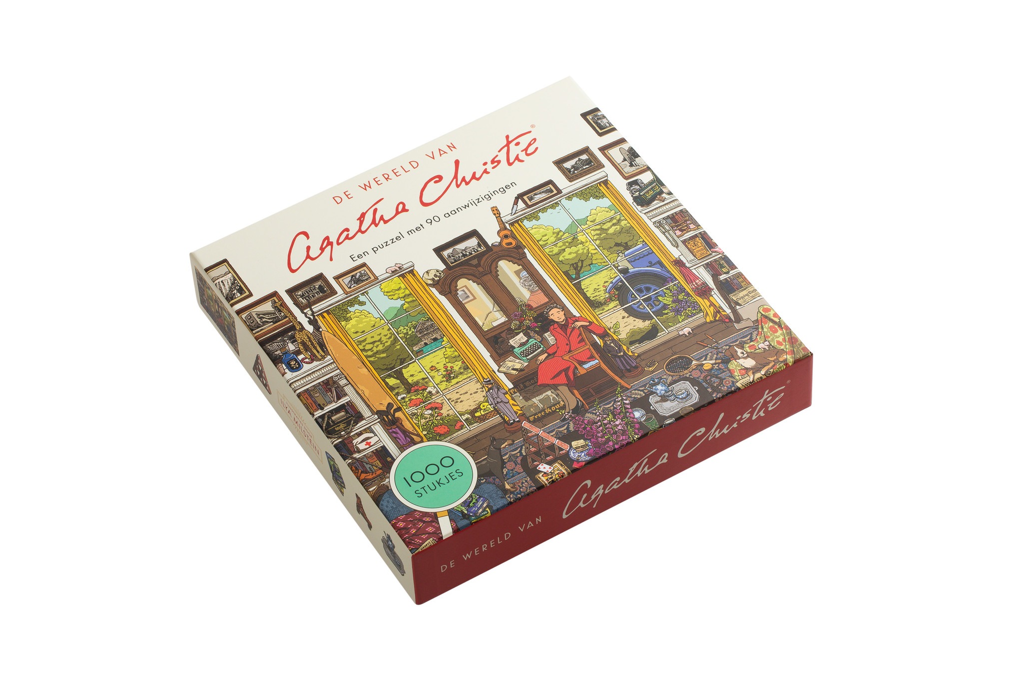 De Wereld van Agatha Christie — 3dcover