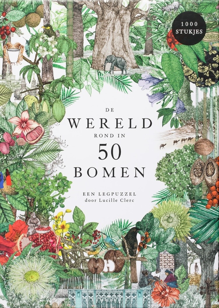 De Wereld Rond in 50 Bomen cover
